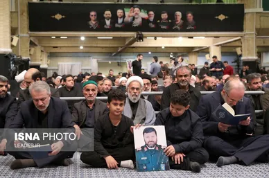 مجلس بزرگداشت شهدای خدمت در محضر مقام معظم رهبری