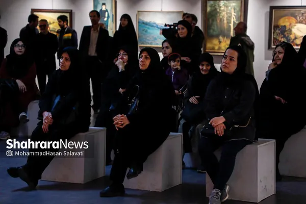 مراسم بزرگداشت «مرتضی روحانی» در نگارخانه رضوان مشهد
