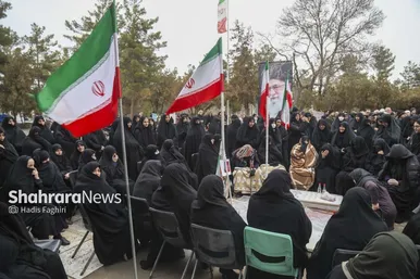 گزارش تصویری | سومین روز بزرگداشت شهید مدافع امنیت «فرج الله شوشتری» در بهشت‌رضا(ع) مشهد