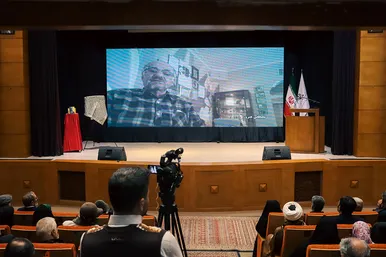  مراسم رونمایی کتاب «آسید محسن» شخصیت نگاری تئاتر مشهد 