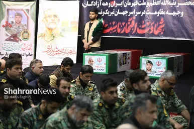 گزارش تصویری | مراسم تشییع و تدفین پیکر مطهر «سرلشکر شهید محمد شیرازی» - ۲