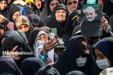 تشییع باشکوه پیکر «شهید غیرت» حمیدرضا الداغی در مشهد