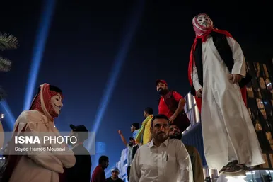 در حاشیه فینال رقابت‌های جام جهانی ۲۰۲۲ قطر