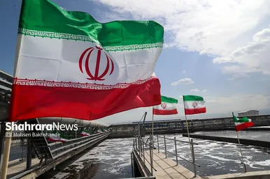 عکس‌هایی از مراسم افتتاح بزرگترین تصفیه‌خانه فاضلاب پیشرفته کشور در مشهد