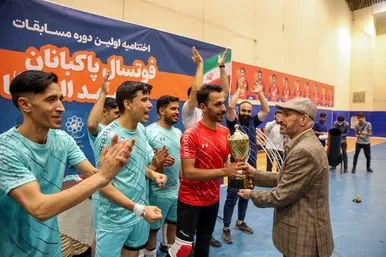 فینال مسابقات فوتسال پاکبانان مشهدی