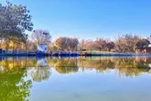 شهروند خبرنگار | نمایی زیبا و پاییزی از بوستان ارم در محله پنجتن مشهد