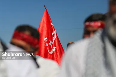 استقبال از طولانی‌ترین کاروان پیاده‌روی اربعین در مشهد مقدس