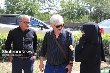 تشییع پیکر مرحوم «مهدی صباغی»