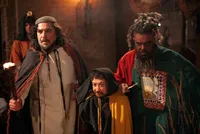 تولید سریال تاریخی «نگین ارباب» در جنگ ادامه دارد + فیلم