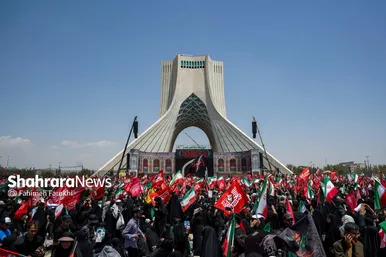 گزارش تصویری | تشییع پیکر امام شهید در تهران (۱۵ تیر ۱۴۰۵) - ۵