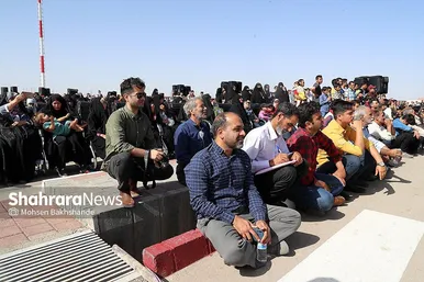 افتتاح فرودگاه گناباد با حضور رئیس مجلس و وزیر راه