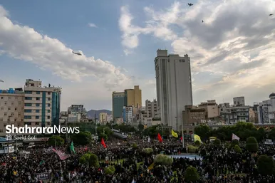 مشهد در ماتم رئیس جمهور شهید (۲)