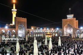 ویدئو| حال و هوای حرم امام رضا علیه السلام در شب بیست و سوم رمضان