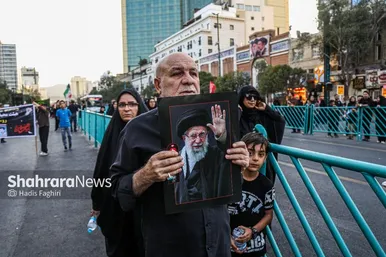 گزارش تصویری | مراسم جاماندگان اربعین حسینی در مشهد ۳