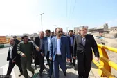 تقدیر استاندار از مدیریت شهری مشهد | تعریض پل دهرود مشکل ترافیک مردم را حل کرد + فیلم