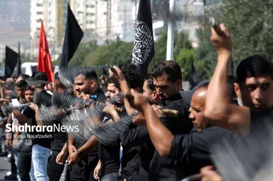 عزاداری روز تاسوعا در مشهد مقدس