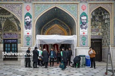 گزارش تصویری | آیین معنوی اعتکاف در حرم امام رضا (ع)