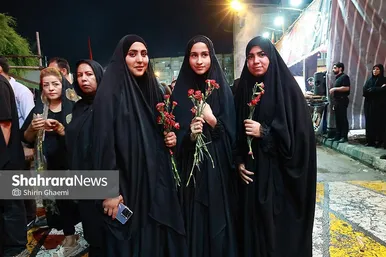 گزارش تصویری | عزاداری شب هشتم محرم در شهرک عرب‌ها ـ مشهد
