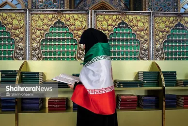 گزارش تصویری | مراسم چهلمین روز شهادت رهبر شهید انقلاب اسلامی در حرم مطهر رضوی