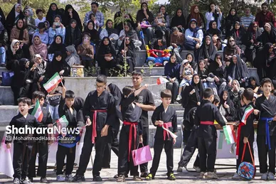 گزارش تصویری | مراسم بهره برداری از فاز یک بوستان جهانشهر مشهد