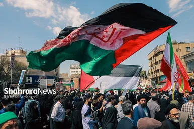 راهپیمایی روز قدس در مشهد (۱۷ فروردین ۱۴۰۳)