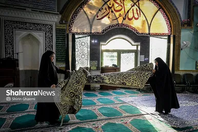 گزارش تصویری | افطاری ساده، مسجد المنتظر