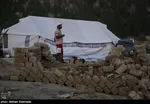 امدادرسانی هلال احمر ایران به مردم زلزله‌زده افغانستان
