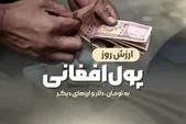 قیمت امروز پول افغانی (سوم شهریورماه ۱۴۰۵)