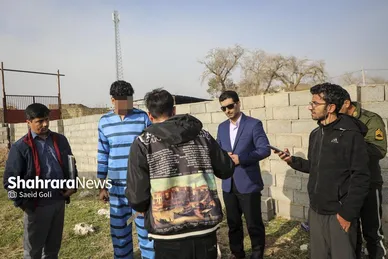 گزارش تصویری | بازسازی صحنه قتل در روستای «امرغان»
