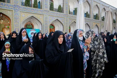 نماز عید سعید قربان در حرم مطهر رضوی