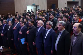 مراسم روز دانشجو با حضور قالیباف، رئیس مجلس، در دانشگاه فردوسی مشهد برگزار شد (۱۵ آذر ۱۴۰۴)
