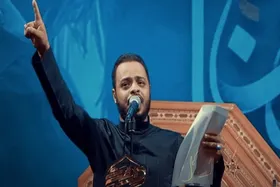 مداح مشهور عراقی با سبک اربعین حسینی برای امام جواد (ع) خواند + فیلم