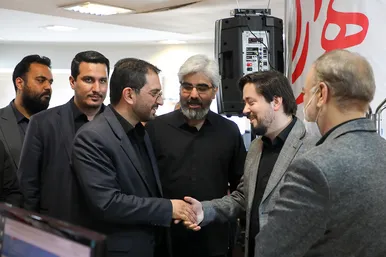 حضور شهردار مشهد در روزنامه شهرآرا به مناسبت روز خبرنگار