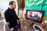 منزل شهید «محمدرضا زاهدی» پس از شهادتش + تصاویر و فیلم