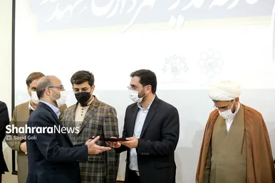 آیین تکریم و معارفه مدیران شهری و مدیرعامل موسسه فرهنگی شهرآرا