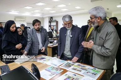 گزارش تصویری |  بازدید وزیر فرهنگ و ارشاد اسلامی از مؤسسه فرهنگی شهرآرا (۲۶ دی ۱۴۰۳)
