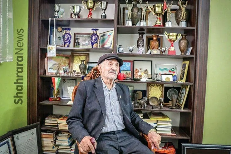۱۰۰ سال با «صابری»| فوتبال‌دوستی که دوومیدانی‌کار شد