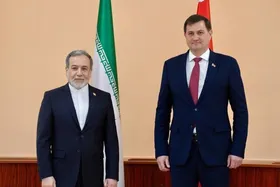 عراقچی با همتای بلاروسی&zwnj;اش در مینسک دیدار کرد
