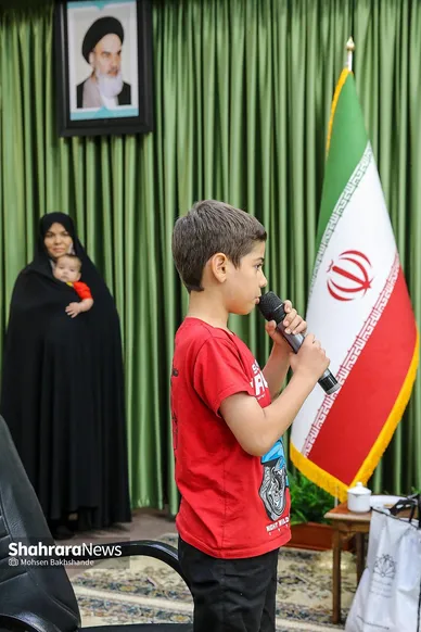 گزارش تصویری | دیدار آیت الله علم الهدی با خانواده شهدای هوافضای سپاه در جنگ ۱۲ روزه