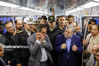 آغاز عملیات تست نهایی مسیر و ایستگاه‌های فاز یک خط سه مترو مشهد