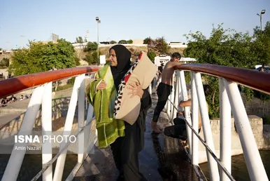 عکس‌هایی از شنا در علی کله دزفول - استان خوزستان