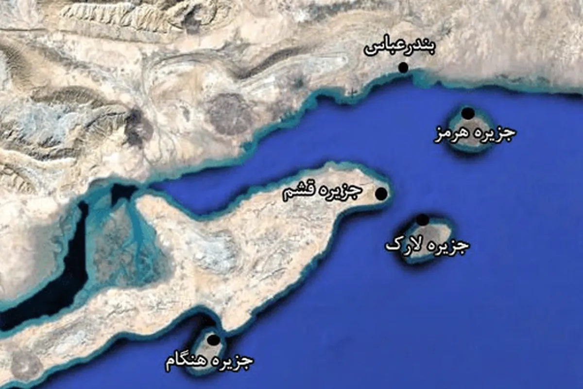 اصابت موشک دشمن آمریکایی در حوالی قشم (۲۵ تیرماه ۱۴۰۵)