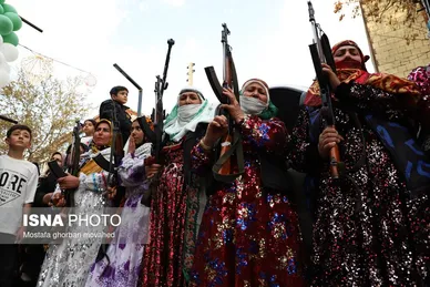 گزارش تصویری | اجتماع بزرگ دختران و بانوان جان فدا - اهر