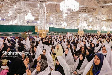 بزرگداشت مقام پرستار در حرم رضوی