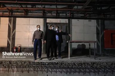 بازدید اعضای شورای اسلامی شهر مشهد از خطوط قطار شهری مشهد