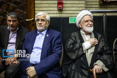 گزارش تصویری | مراسم ختم «احمد ناطق نوری»