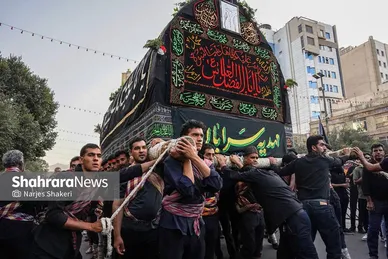 گزارش تصویری | مراسم جاماندگان اربعین حسینی در مشهد
