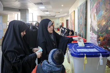 حضور هنرمندان در انتخابات 11 اسفند