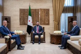 هاکان فیدان با احمد الشرع در دمشق دیدار کرد