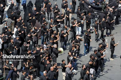 عزاداری روز تاسوعا در مشهد مقدس